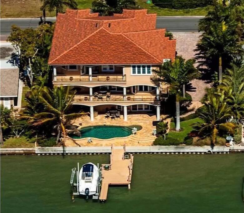 Large Mediterranean Oasis - Water Views & Pool Clearwater Beach Εξωτερικό φωτογραφία